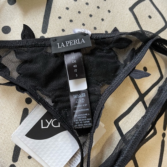 Le Perla Ninfea polka dot thong panties IT3 & IT4 - Picture 8 of 9